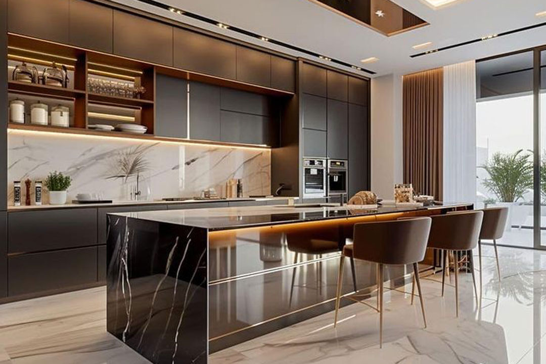 نمونه کابینت مدرن مناسب آشپزخانه‌های امروزی